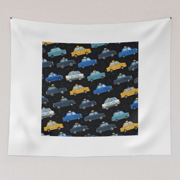 Item preview, Police cars pattern for boys  2 designed and sold by SmileshareShop.