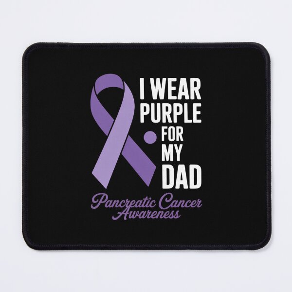 Item preview, I Wear Purple For My Dad Pancreatic Cancer Awareness designed and sold by papertaless.