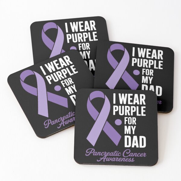 Item preview, I Wear Purple For My Dad Pancreatic Cancer Awareness designed and sold by papertaless.