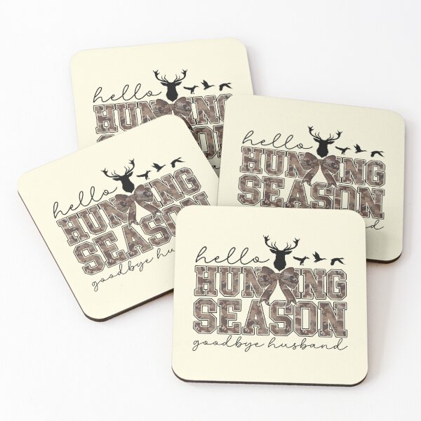 Item preview, Hello Hunting Season Goodbye Husband Deer Season Wife Women designed and sold by FunkyPressCo.