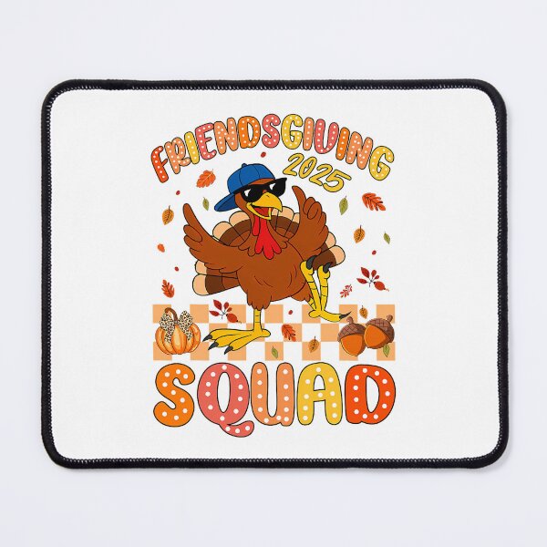 Item preview, Party Friends Friendsgiving Squad Thankful Turkey 90s Humor designed and sold by Daleburuling.