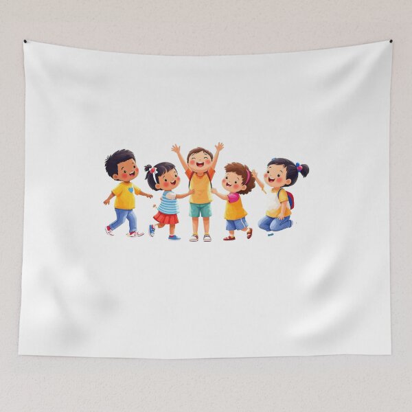 Item preview, Kids Playing designed and sold by picartlinxx.