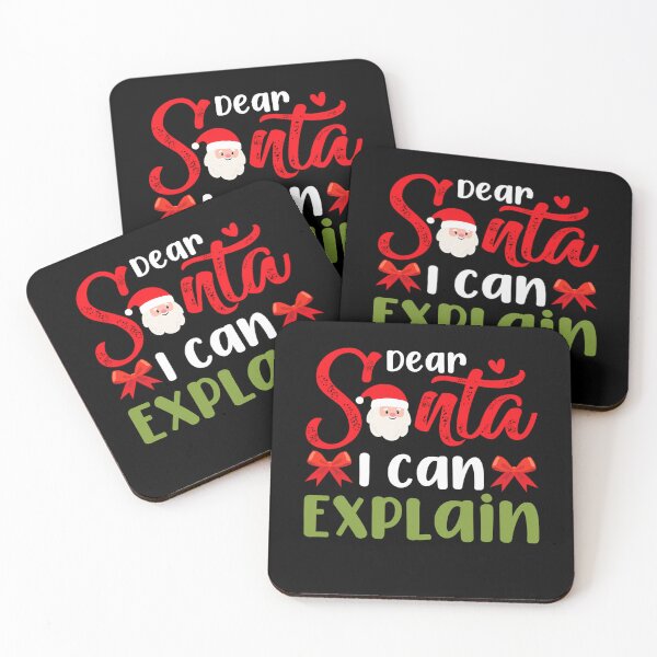 Item preview, The On Naughty Dear Funny Can List Explain Christmas Santa Santa I designed and sold by JoelyNavarro.