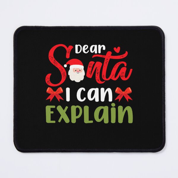 Item preview, The On Naughty Dear Funny Can List Explain Christmas Santa Santa I designed and sold by JoelyNavarro.