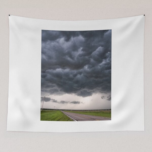 Item preview, Storm Clouds Over Landscape Photographic Print designed and sold by Mother-Nature65.