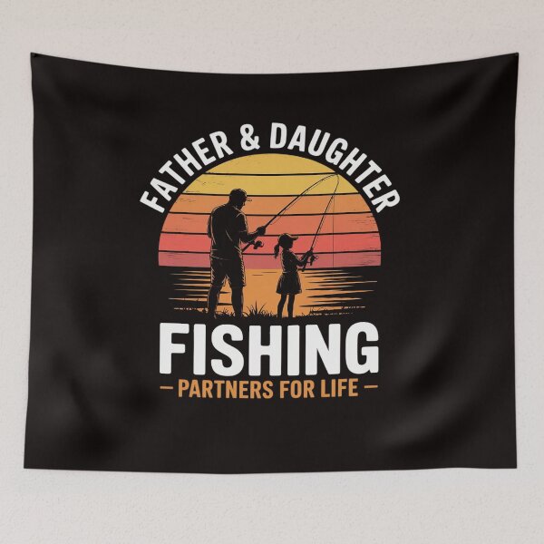 Item preview, Father and Daughter Fishing Partners For Life Fishing designed and sold by LapFemile.