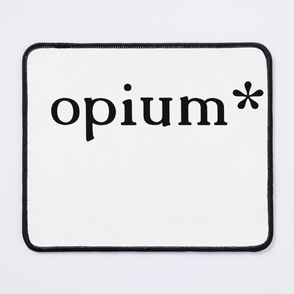 Artikelvorschau, opium (black) entworfen und verkauft von merchcloth3s.