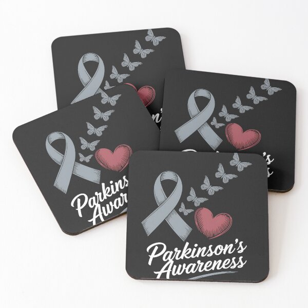 Item preview, Parkinsons Awareness Butterflies Gray Ribbon Support designed and sold by Eskomeranola.