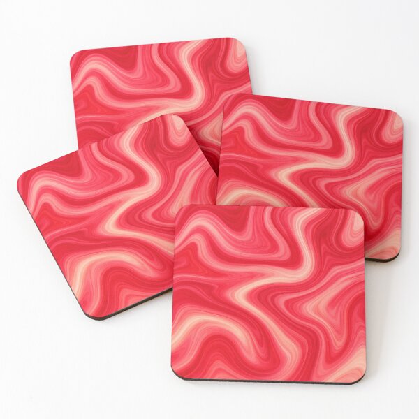 Item preview, Cherry Sorbet Marble - Vibrant Pink Swirl designed and sold by Myra365Art.