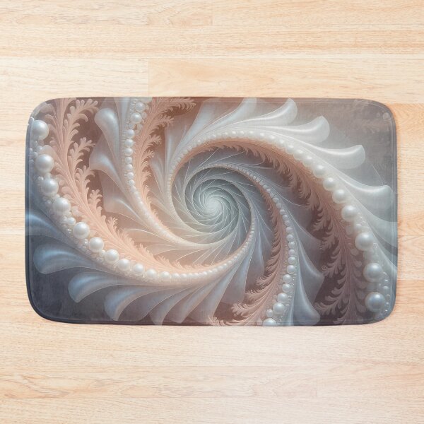 Item preview, Elegant Spiral of Pearls, Coral && Leaves (image size 8320x12480) designed and sold by Digital-Davinci.