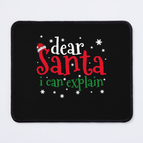 Item preview, The Santa Can List Funny Dear On Explain Christmas Naughty Santa I designed and sold by JoelyNavarro.