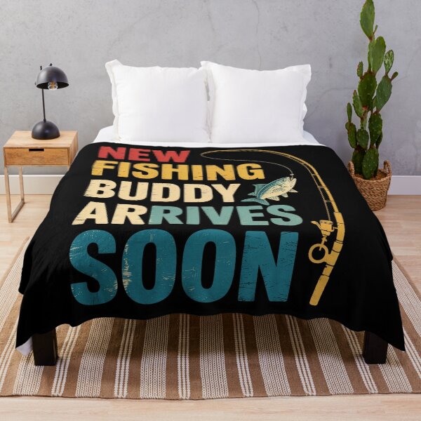 Item preview, New Fishing Buddy Coming Soon Fishing Pregnancy Announcement designed and sold by MaryoKing.