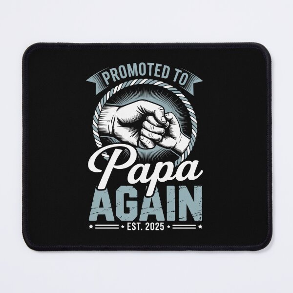 Item preview, Promoted To Papa Again Est. 2025 Grandpa Fathers Day designed and sold by Kcgarciaso.
