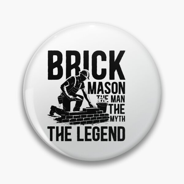 Item preview, Brick Mason the Man the Myth the Legend designed and sold by TeesYouWant.