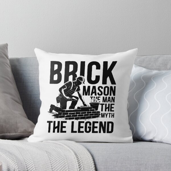 Item preview, Brick Mason the Man the Myth the Legend designed and sold by TeesYouWant.