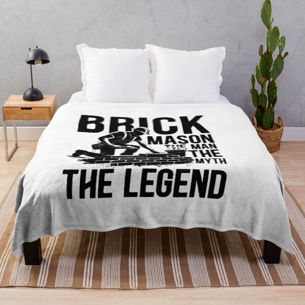 Item preview, Brick Mason the Man the Myth the Legend designed and sold by TeesYouWant.