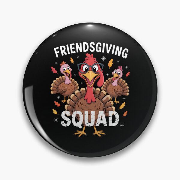 Item preview, Thankful Party Turkey Humor 90s Friends Friendsgiving Squad designed and sold by Daleburuling.