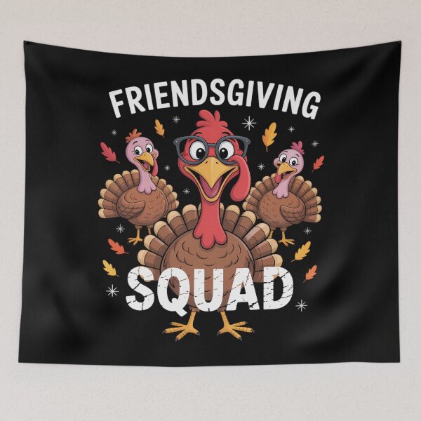 Item preview, Thankful Party Turkey Humor 90s Friends Friendsgiving Squad designed and sold by Daleburuling.