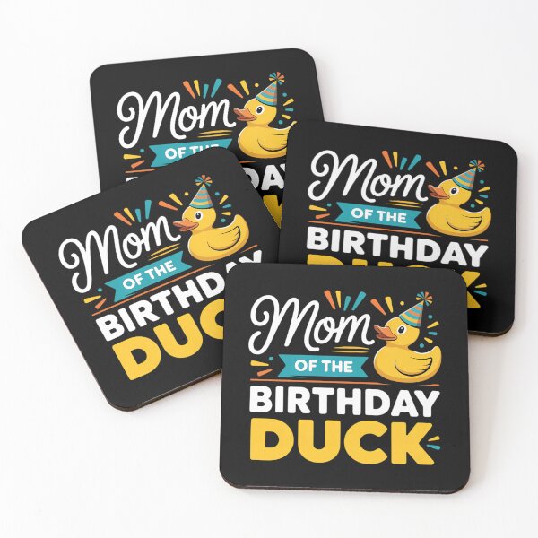 Item preview, Mom Of The Birthday Duck Boy Rubber Duck Bday Family  designed and sold by papertaless.