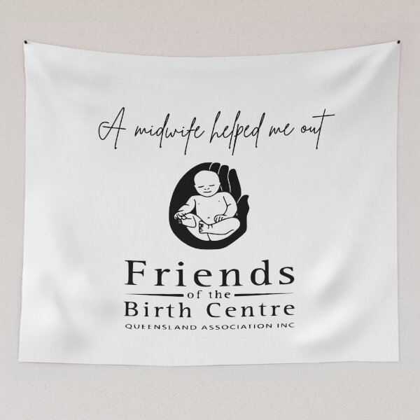 Item preview, A midwife helped me black designed and sold by FBC-QLD.