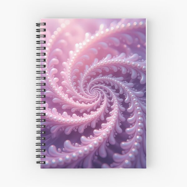 Item preview, Espiral de perlas moradas en forma de lágrima, arte en espiral de perlas (tamaño de imagen: 8320 x 12480) designed and sold by Digital-Davinci.