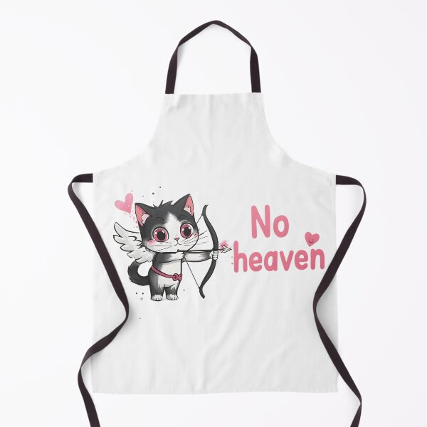 Item preview, “Cute devil cat reporting for duty ?? This ‘No Heaven’ kitty is 90% adorable, 10% chaotic energy. Perfect for anyone who looks sweet… but causes problems on purpose ??” designed and sold by No Heaven.