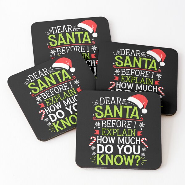 Item preview, I Santa List The Can Funny Christmas Explain On Naughty Dear Santa designed and sold by JoelyNavarro.
