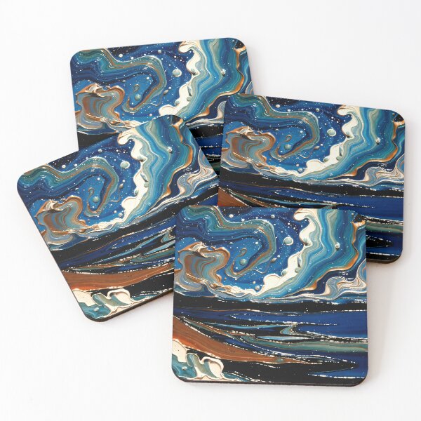 Item preview, watercolor - sky and sea designed and sold by KiraChie.