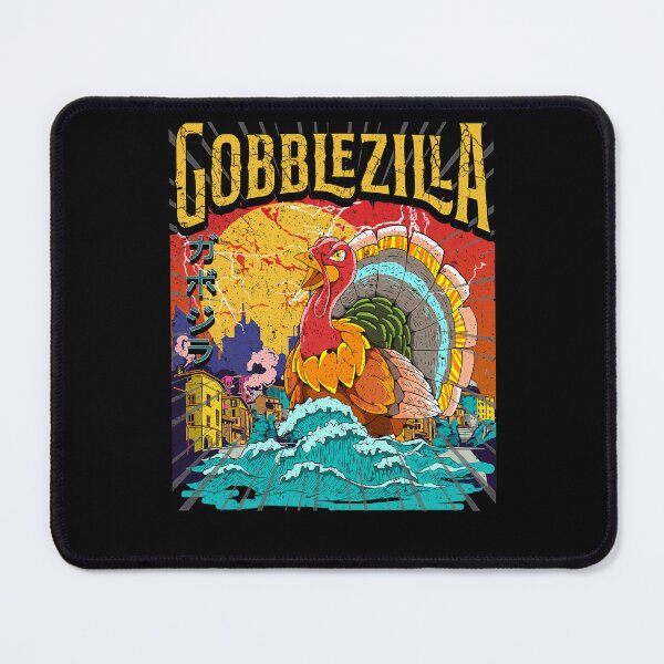 Item preview, Happy Retro Gobblezilla Thanksgiving Quote Funny Style Humor designed and sold by nguyenconguan80.