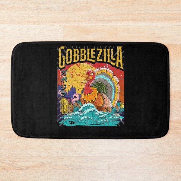 Item preview, Happy Retro Gobblezilla Thanksgiving Quote Funny Style Humor designed and sold by nguyenconguan80.