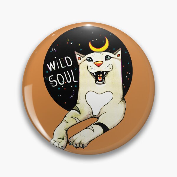 Item preview, Kiekeboekat with Wild Soul - Soft Tangerine designed and sold by Kiekeboekat.