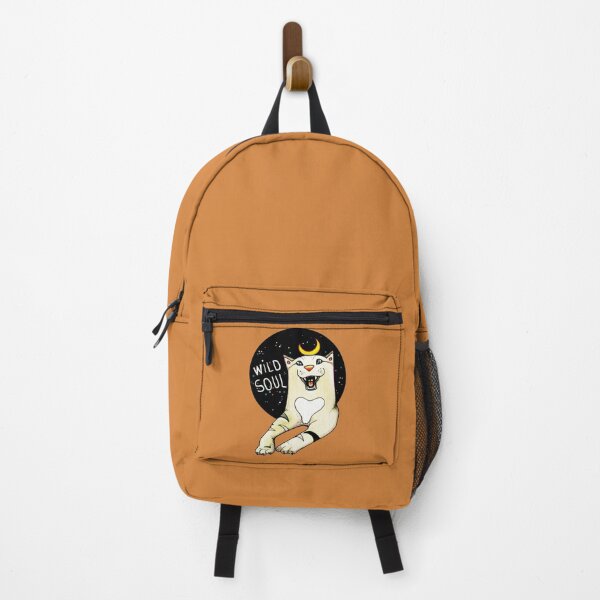 Item preview, Kiekeboekat with Wild Soul - Soft Tangerine designed and sold by Kiekeboekat.