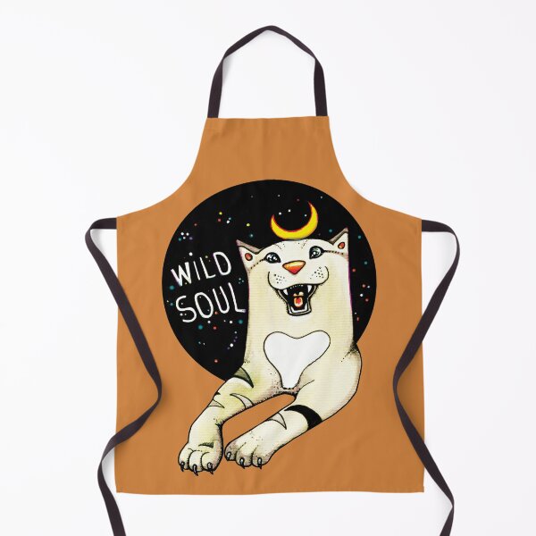Item preview, Kiekeboekat with Wild Soul - Soft Tangerine designed and sold by Kiekeboekat.