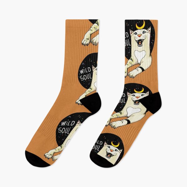 Item preview, Kiekeboekat with Wild Soul - Soft Tangerine designed and sold by Kiekeboekat.