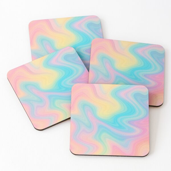 Item preview, Pastel Spectrum Marble - Soft Rainbow Swirl designed and sold by Myra365Art.