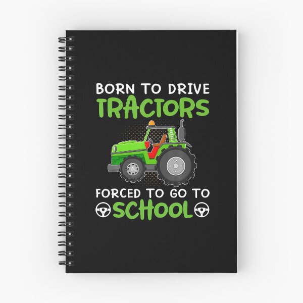 Item preview, Born To Drive Tractors Forced To Go To School designed and sold by ToriCarylon.