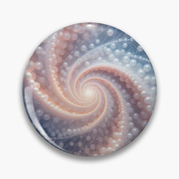 Item preview, Glowing Spiral of Pearls, Pearl Spiral Art (image size 8320x12480) designed and sold by Digital-Davinci.
