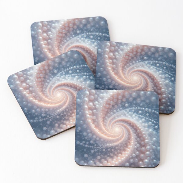 Item preview, Glowing Spiral of Pearls, Pearl Spiral Art (image size 8320x12480) designed and sold by Digital-Davinci.