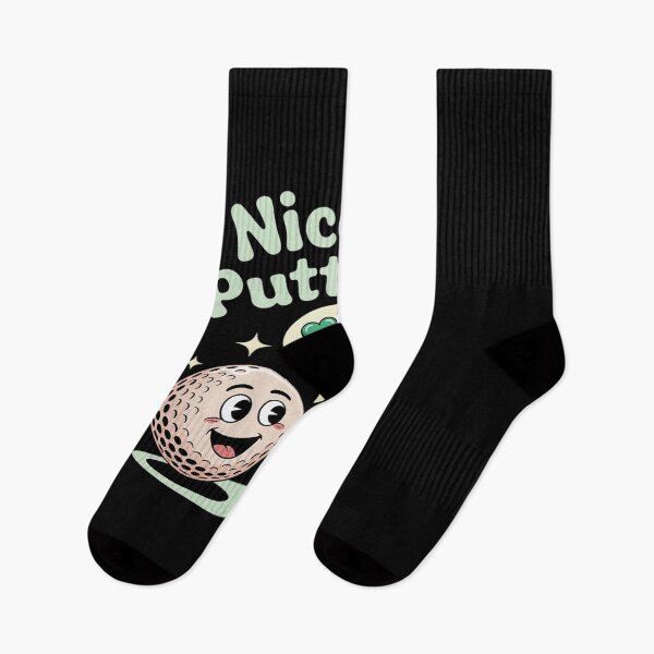 Item preview, Nice to Putt You Golf Pun Graphic for Golfers designed and sold by BubblePancake.