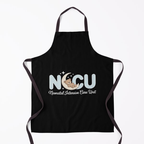 Item preview, NICU Neonatal Intensive Care Nurse Gingham Bear NICU Nurse designed and sold by BubblePancake.