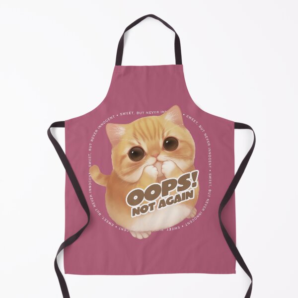 Item preview, Oops! Not again -Cute Kitten designed and sold by EdvvinStudios.
