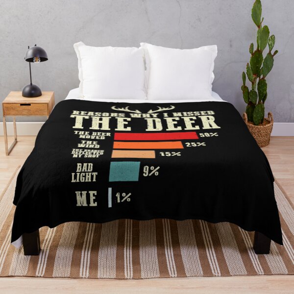 Item preview, Funny Hunter Reasons Why I Missed The Deer Hunting Season designed and sold by FunkyPressCo.