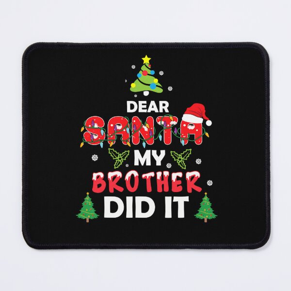 Item preview, My It Holiday Dear Brother Vintage Did Retro Christmas Santa Funny designed and sold by MediarMedic.