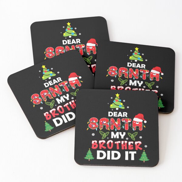 Item preview, My It Holiday Dear Brother Vintage Did Retro Christmas Santa Funny designed and sold by MediarMedic.