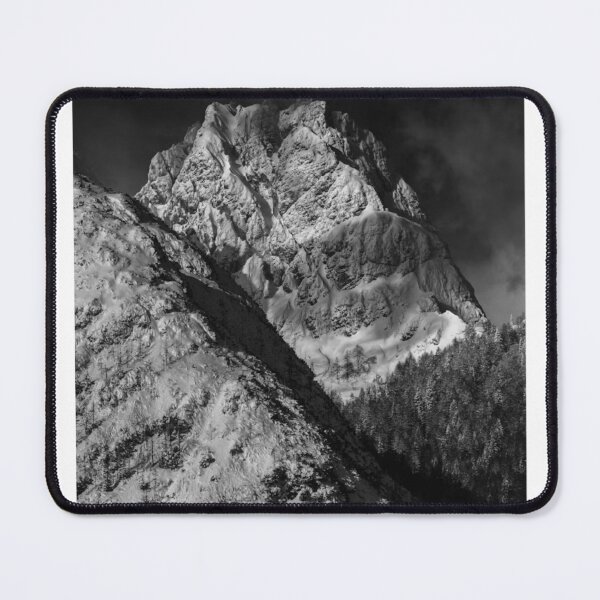 Item preview, Mountain Peak Black and White Photographic Print designed and sold by Mother-Nature65.