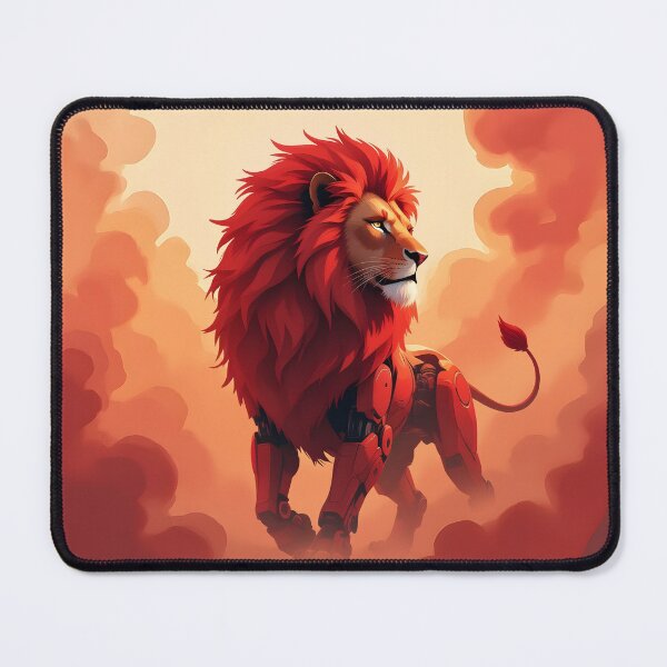 Item preview, Deep Crimson Glow – The Lion of Burning Destiny. designed and sold by nicky2342.