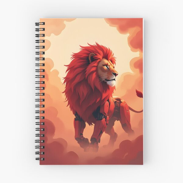Item preview, Deep Crimson Glow – The Lion of Burning Destiny. designed and sold by nicky2342.