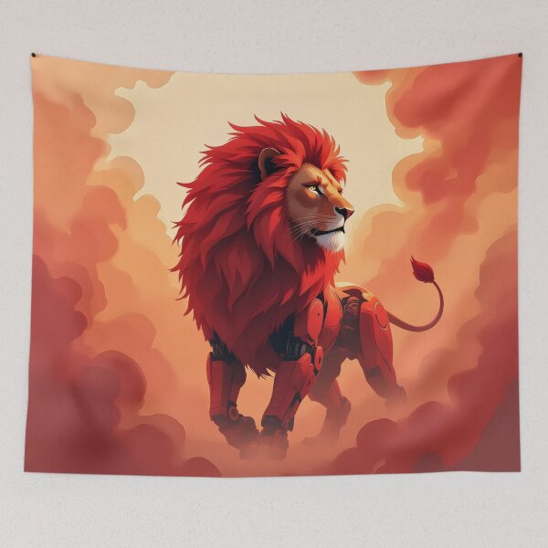 Item preview, Deep Crimson Glow – The Lion of Burning Destiny. designed and sold by nicky2342.