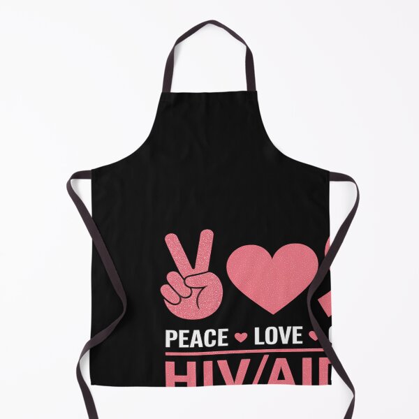 Item preview, Peace Love Cure World Aids Day HIVAIDS Awareness Men Women 1 designed and sold by Bstilablhot.