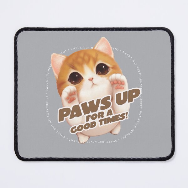Item preview, Raise Your Paws: It's Party Time! -Cute Kitten designed and sold by EdvvinStudios.